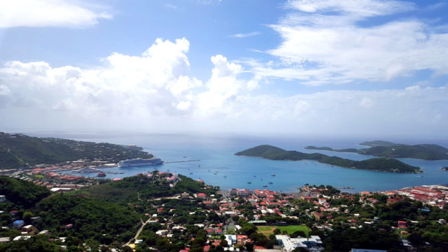 St. Thomas VI Mountain Top View